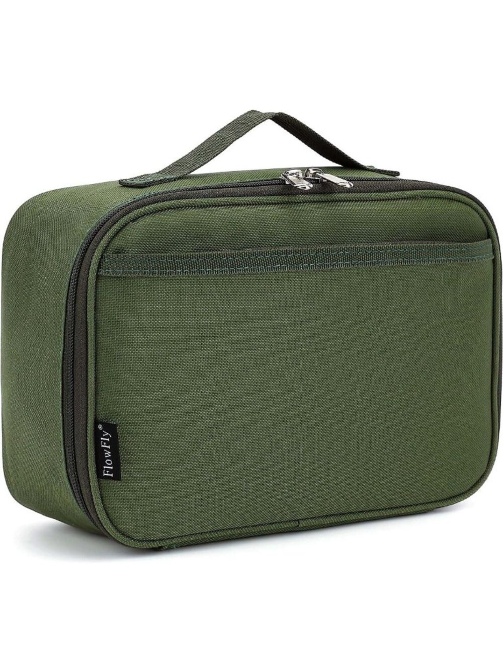 Insulated Kids Lunch Box Mini Cooler Tote Bag for Back to School - Green